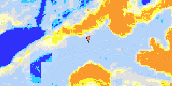 Ekstrem regn på Struensee Alle 6A