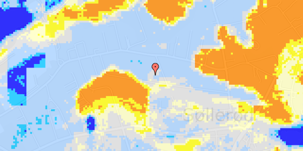 Ekstrem regn på Søllerødgårdsvej 19B