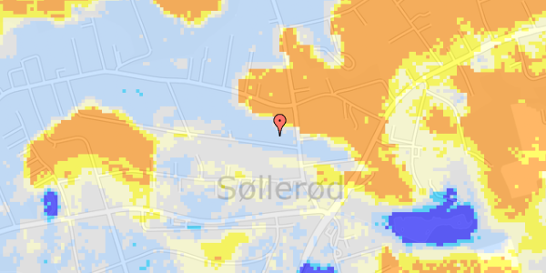 Ekstrem regn på Søllerødgårdsvej 39