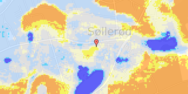 Ekstrem regn på Søllerød Park 4, 1. 7