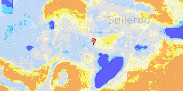 Ekstrem regn på Søllerød Park 10, st. 3