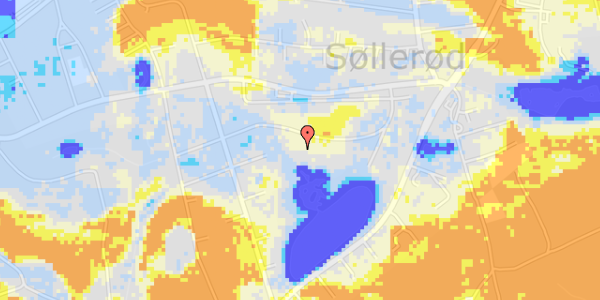 Ekstrem regn på Søllerød Park 11, 1. 13