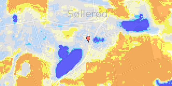 Ekstrem regn på Søllerød Park 16, st. 3