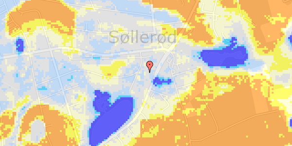 Ekstrem regn på Søllerød Park 18, 1. 22