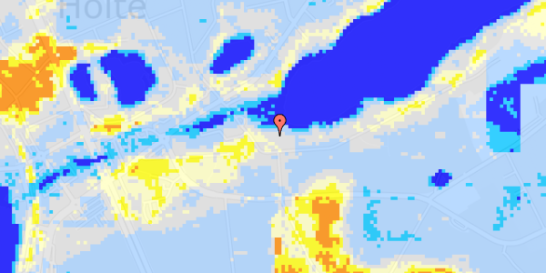 Ekstrem regn på Søvej 7A