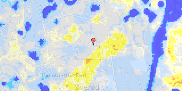 Ekstrem regn på Tjørnehøj 10