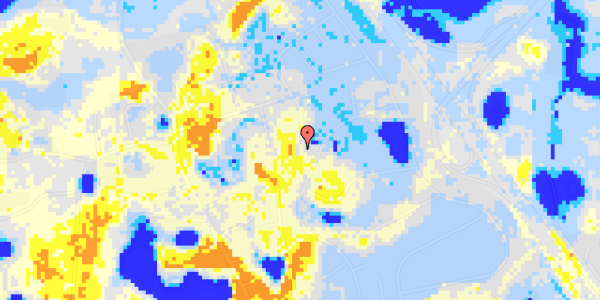 Ekstrem regn på Tofteåsen 1B