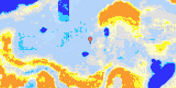 Ekstrem regn på Vangebovej 10