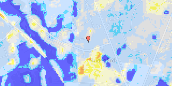 Ekstrem regn på Vasevej 14