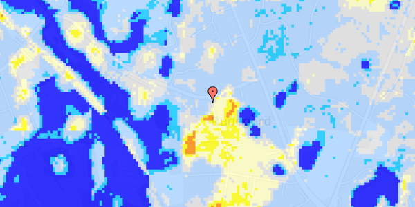 Ekstrem regn på Vasevej 15