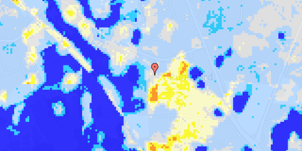 Ekstrem regn på Vasevej 19B