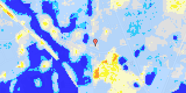 Ekstrem regn på Vasevej 20