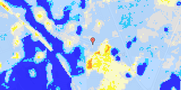 Ekstrem regn på Vasevej 21