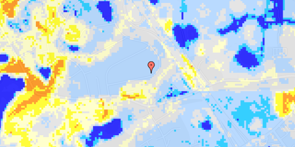 Ekstrem regn på Vejdammen 21