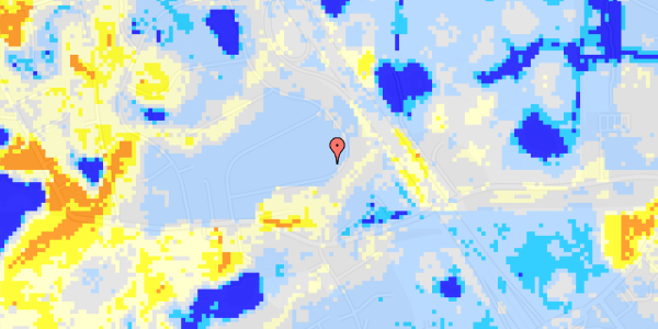 Ekstrem regn på Vejdammen 25