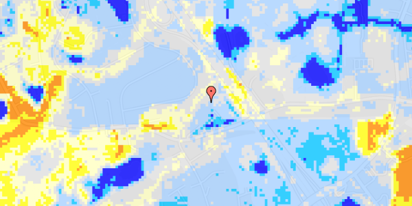 Ekstrem regn på Vejdammen 30