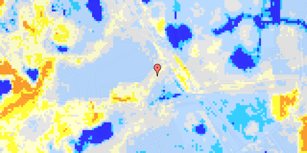 Ekstrem regn på Vejdammen 32