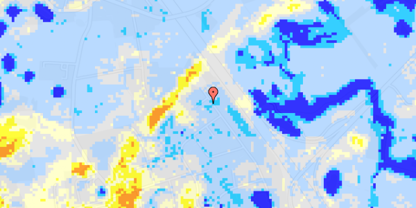 Ekstrem regn på Vejdammen 81