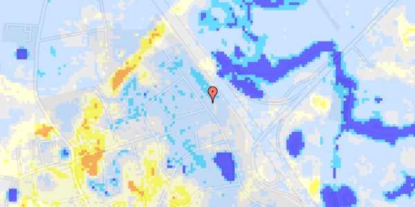 Ekstrem regn på Vejdammen 94