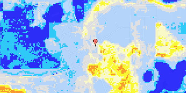 Ekstrem regn på Vejlemosevej 25