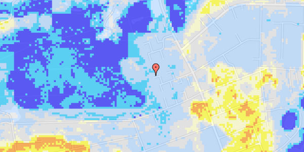 Ekstrem regn på Vejlemosevej 52