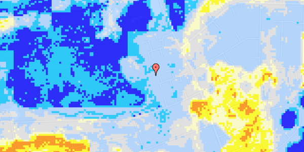 Ekstrem regn på Vejlemosevej 54