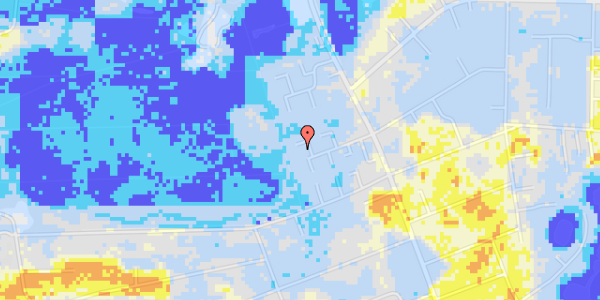 Ekstrem regn på Vejlemosevej 60