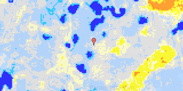 Ekstrem regn på Vestre Paradisvej 131