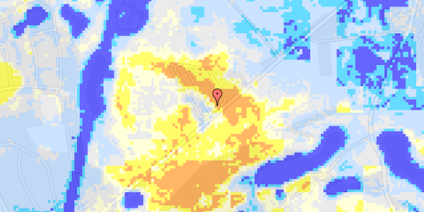 Ekstrem regn på Hf. Solpl-Clausensv. 4