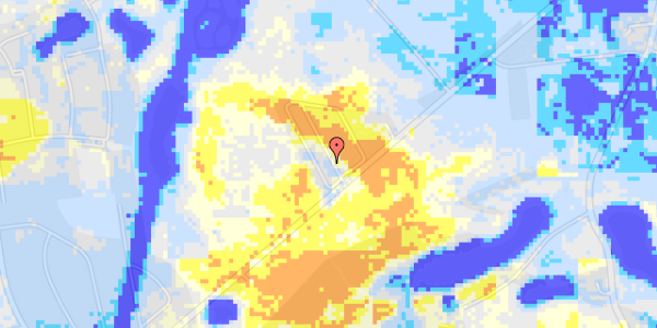 Ekstrem regn på Hf. Solpl-Clausensv. 7