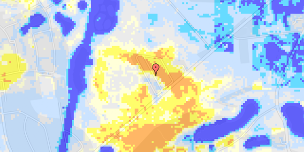 Ekstrem regn på Hf. Solpl-Clausensv. 15