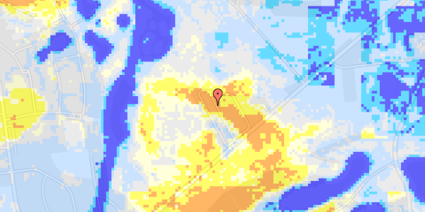 Ekstrem regn på Hf. Solpl-Clausensv. 25