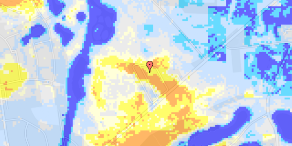 Ekstrem regn på Hf. Solpl-Clausensv. 26