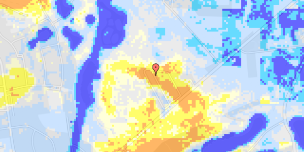 Ekstrem regn på Hf. Solpl-Clausensv. 29