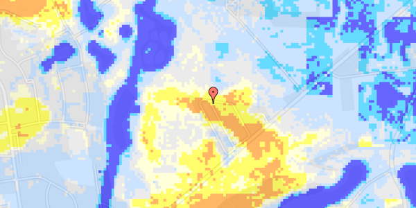 Ekstrem regn på Hf. Solpl-Clausensv. 33