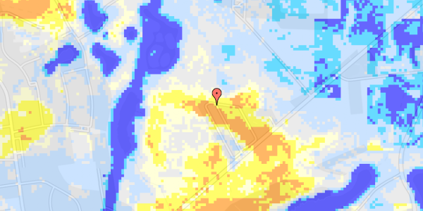 Ekstrem regn på Hf. Solpl-Clausensv. 35