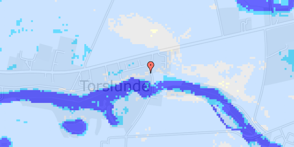 Ekstrem regn på Smedeengen 14