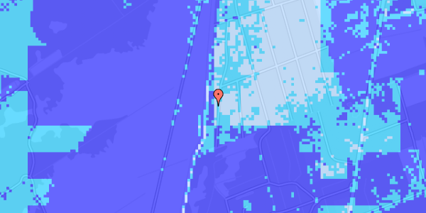 Ekstrem regn på Elborg Alle 36