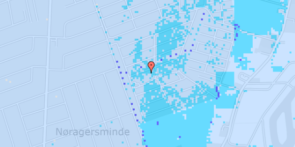 Ekstrem regn på Hf. Nordre Vang 249