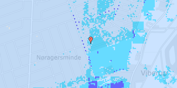 Ekstrem regn på Hf. Nordre Vang 334