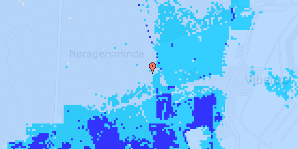 Ekstrem regn på Helmond Alle 43