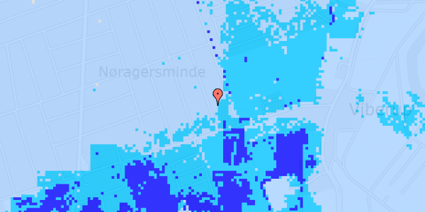 Ekstrem regn på Helmond Alle 45