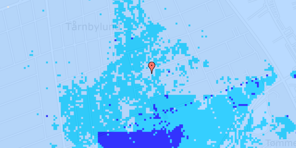 Ekstrem regn på Jerslev Alle 43