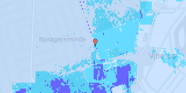 Ekstrem regn på Tilburg Alle 40