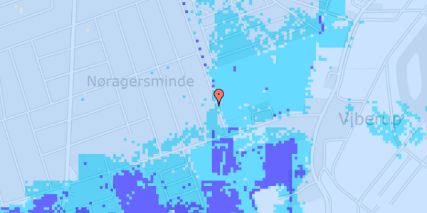 Ekstrem regn på Tilburg Alle 44