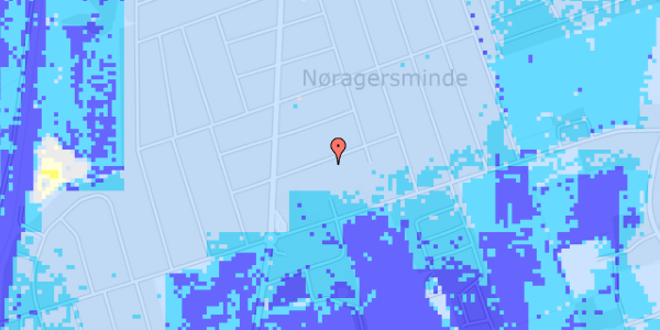 Ekstrem regn på Zaandam Alle 19