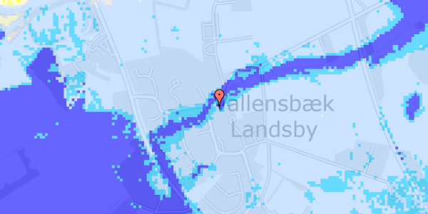 Ekstrem regn på Brøndbyvej 209