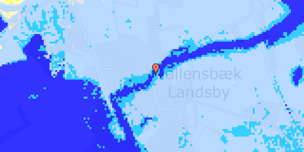 Ekstrem regn på Brøndbyvej 211