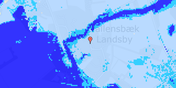 Ekstrem regn på Bygaden 19