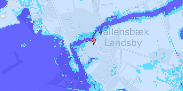 Ekstrem regn på Bygaden 23